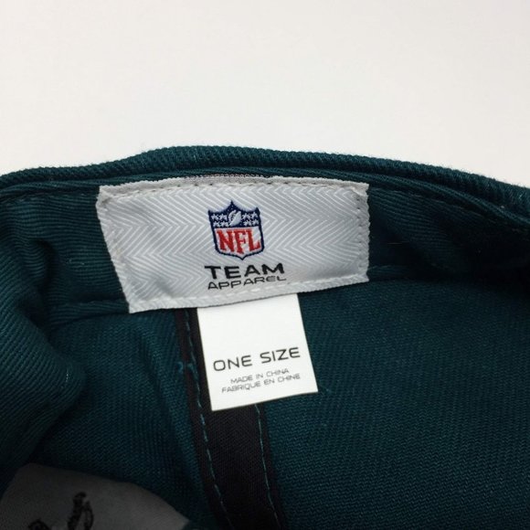 Philadelphia Eagles Snapback Hat Retro Script Logo - Picture 6 of 6